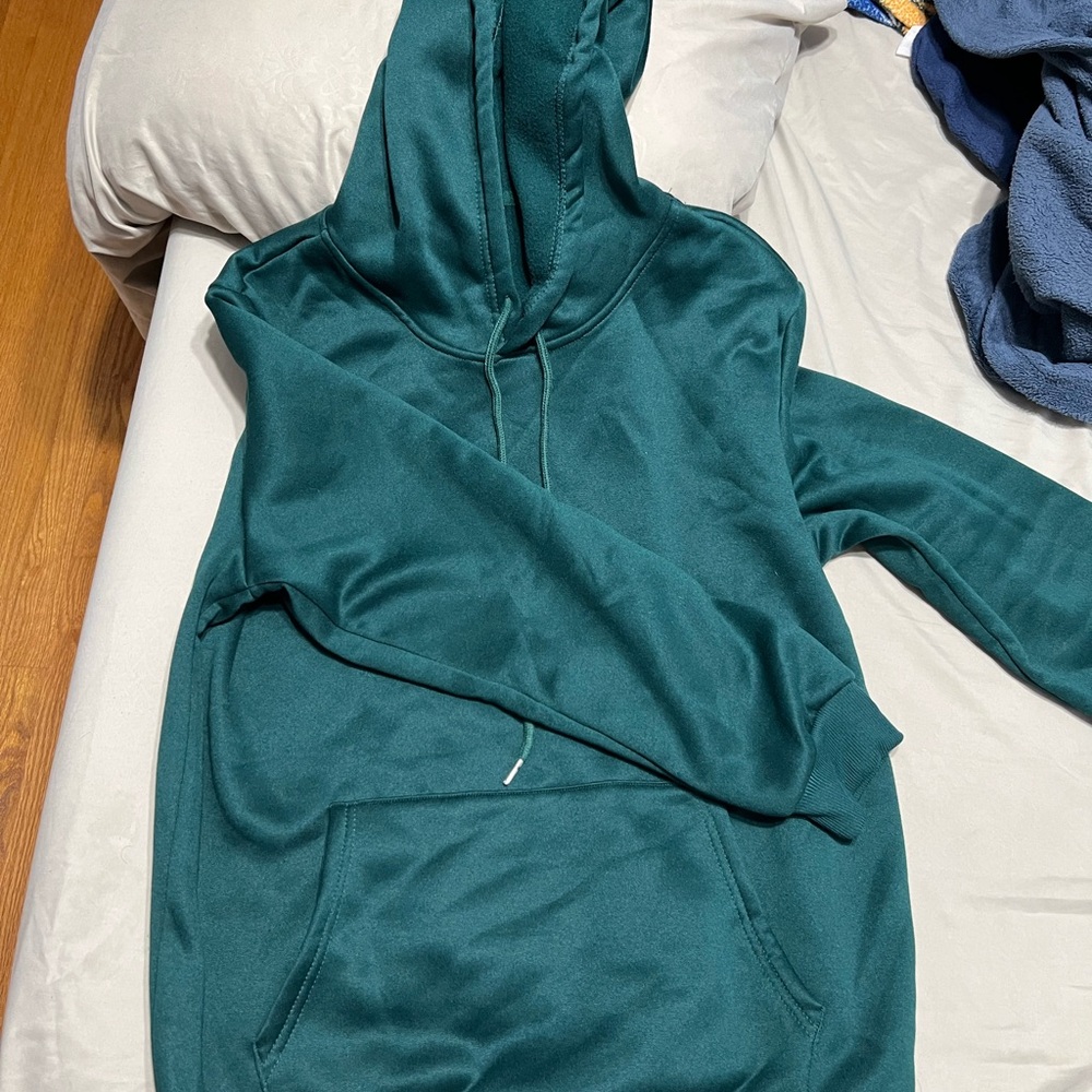 SHEIN Deep Green Hoodie
